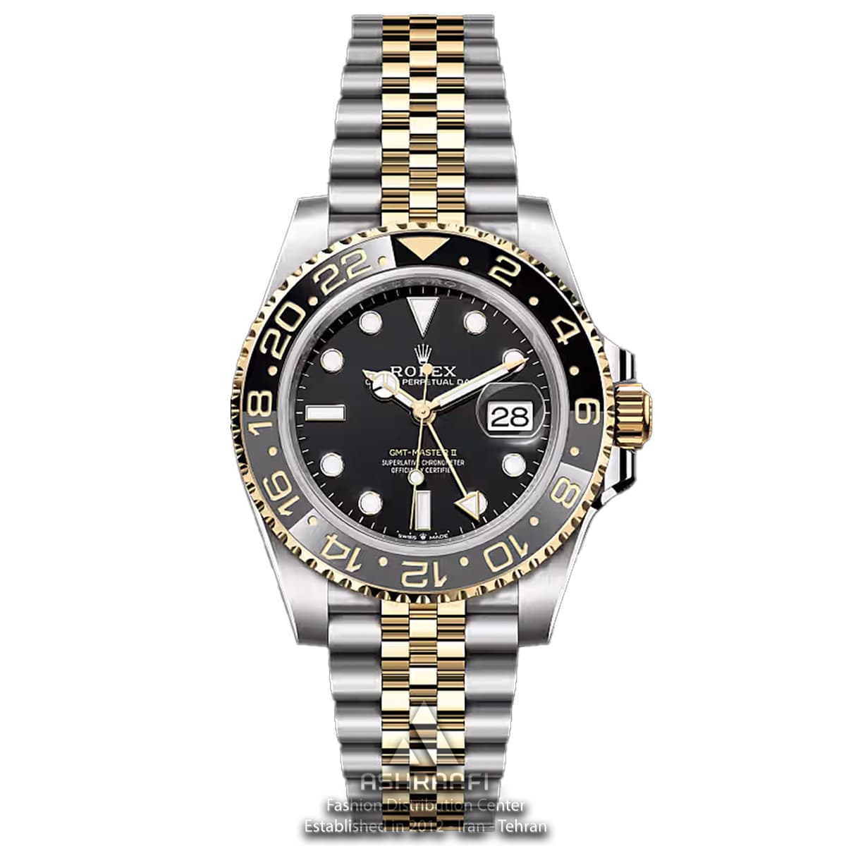 ساعت رولکس جی ام تی موتور سوئیس Rolex Gmt-Master II-Z-SGK