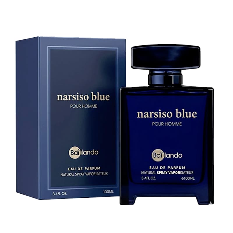 ادو پرفیوم مردانه بایلندو مدل narsiso blue حجم 100 میلی لیتر — تصویر ۲