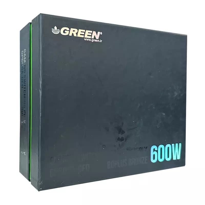 پاور 600 وات گرین Green 600A GED استوک در حد نو گارانتی تا 1409/06 — تصویر ۱۱