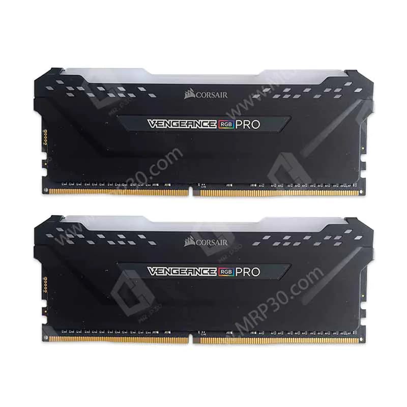 پک رم کورسیر Corsair Vengeance PRO RGB 64GB (32×2) DDR4 3200Mhz استوک در حد نو — تصویر ۴