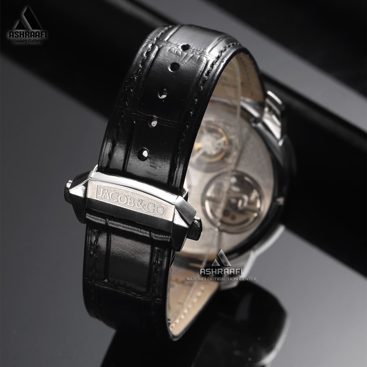 ساعت مردانه جیکوب اند کو موتور سوئیس Jacob & Co Casino Tourbillon Z-SK — تصویر ۳