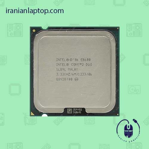 پردازنده CPU اینتل Core2 Duo E8600 3.33GHz 6MB LGA 775 Wolfdale TRAY CPU