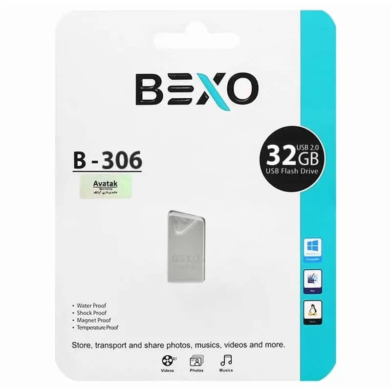 فلش مموری بکسومن مدل B-306 ظرفیت 32 گیگابایت