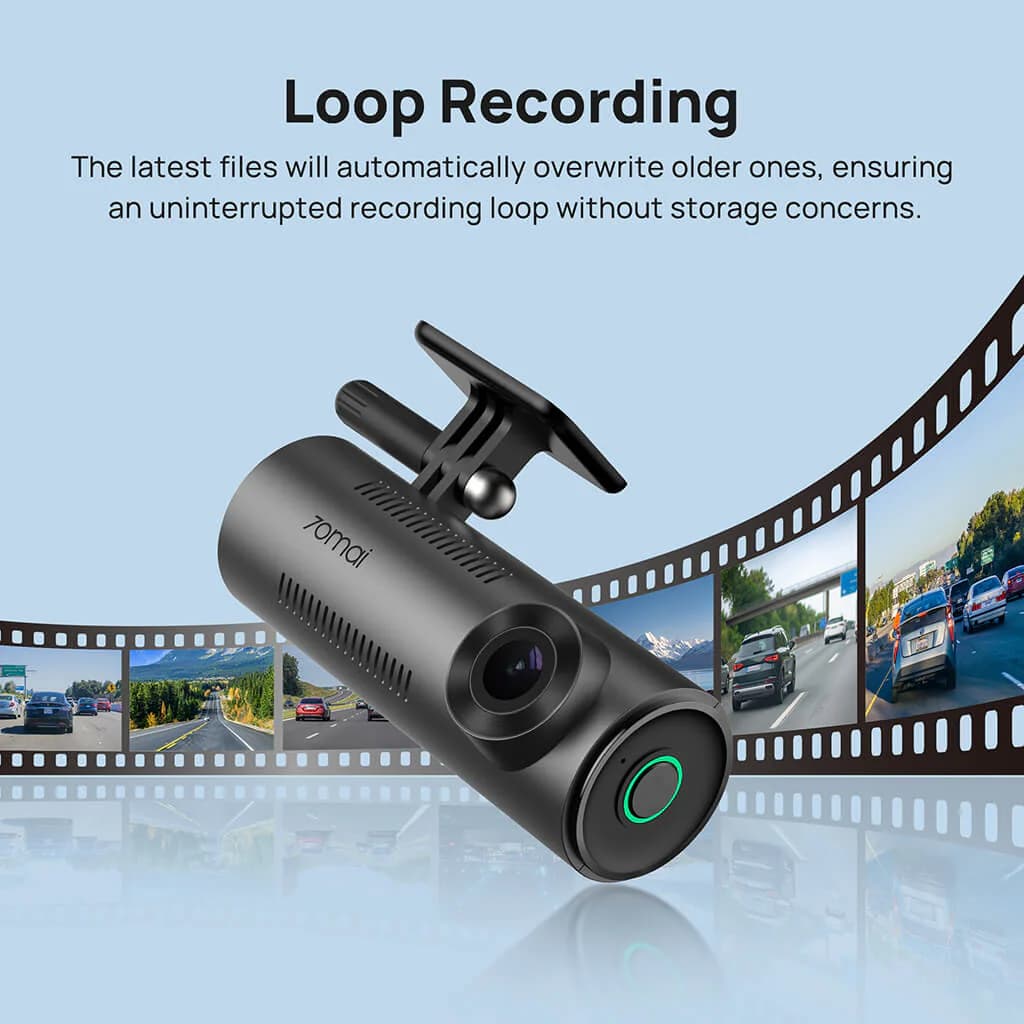 دوربین ثبت وقایع خودرو سوِنتی مِی 70mai Dash Cam M310 — تصویر ۵