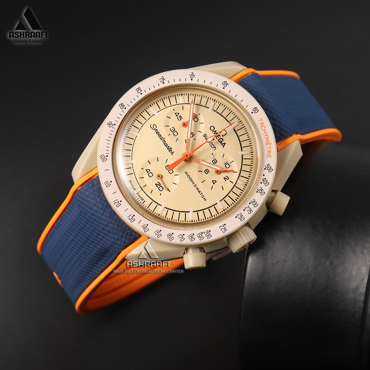 ساعت امگا سواچ دست دوم Omega x Swatch Speedmaster Jupiter-ST — تصویر ۵