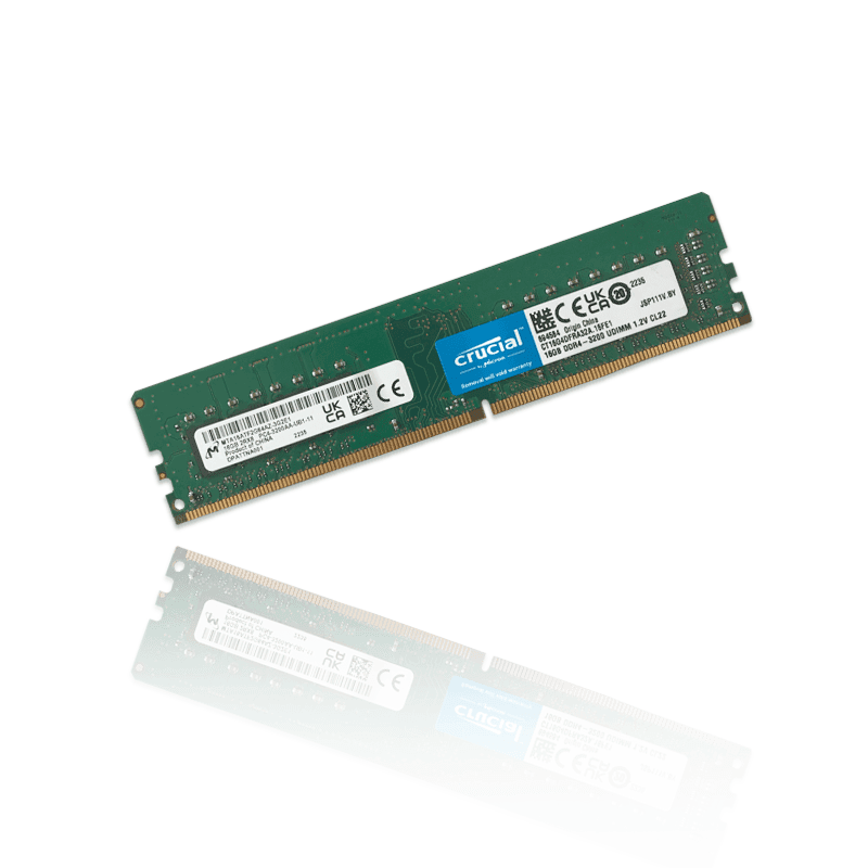 رم 16 گیگ CRUCIAL 16GB DDR4 3200Mhz استوک در حد نو با گارانتی