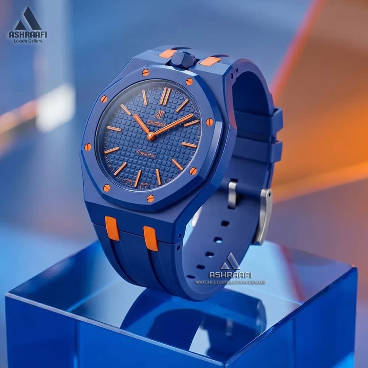 ساعت اودمار پیگه سواچ رویال پاپ Audemars Piguet x Swatch ROYAL POP-02 — تصویر ۲