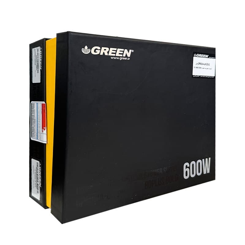 پاور 600 وات گرین Green 600A UK EVO استوک در حد نو گارانتی تا 1407/05 — تصویر ۷