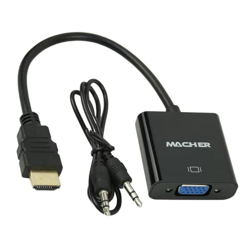 مبدل HDMI به VGA مچر مدل MR-206 + کابل صدا