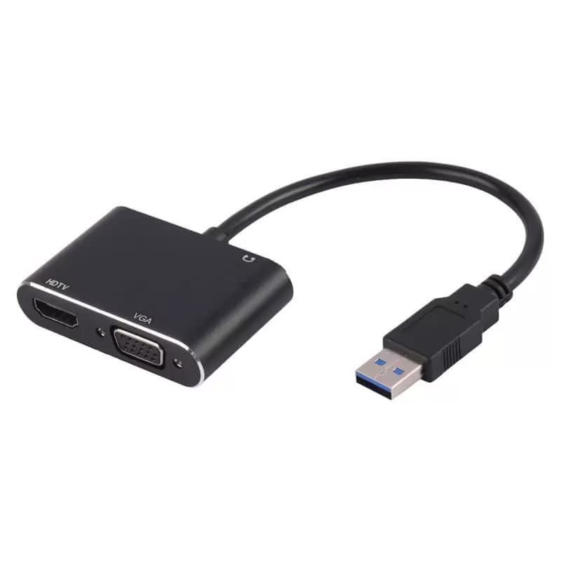 تبدیل USB3.0 به HDMI/VGA اسکار