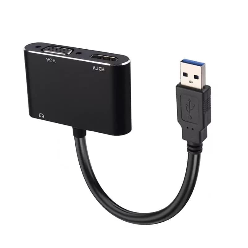 تبدیل USB3.0 به HDMI/VGA اسکار — تصویر ۲