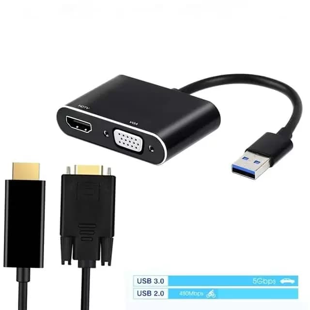 تبدیل USB3.0 به HDMI/VGA اسکار — تصویر ۶