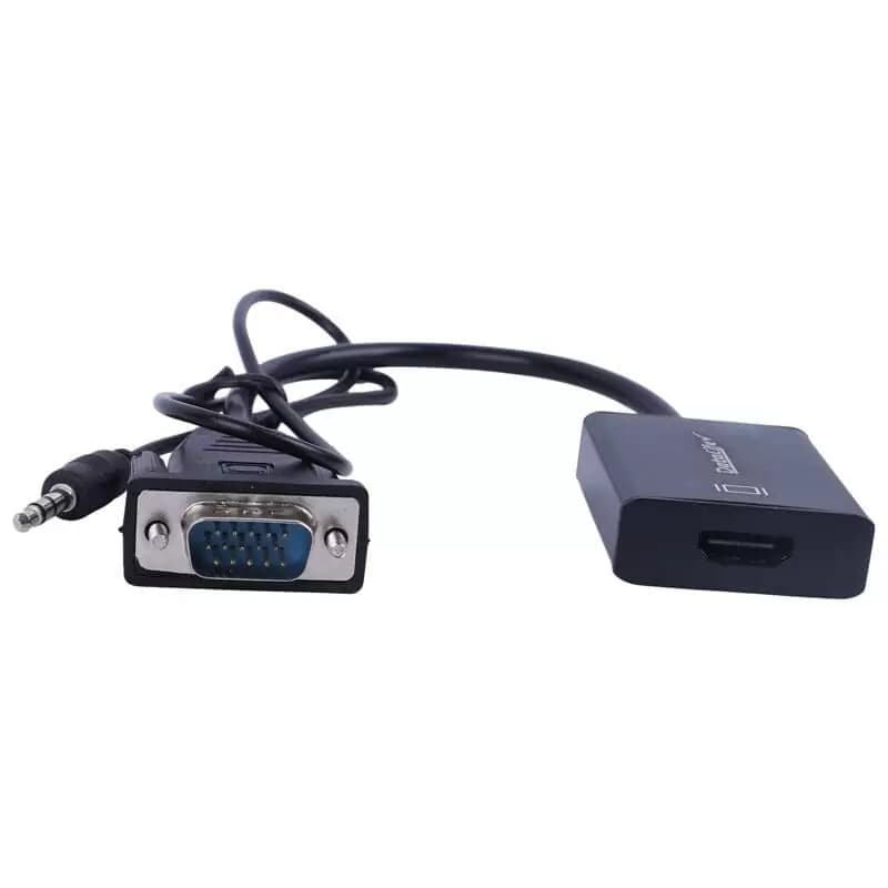 تبدیل VGA به HDMI دیتالایف همراه کابل متصل AUX — تصویر ۴