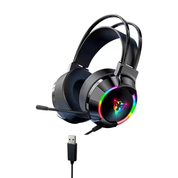 هدست مخصوص بازی G606 USB 7.1 RGB — تصویر ۲