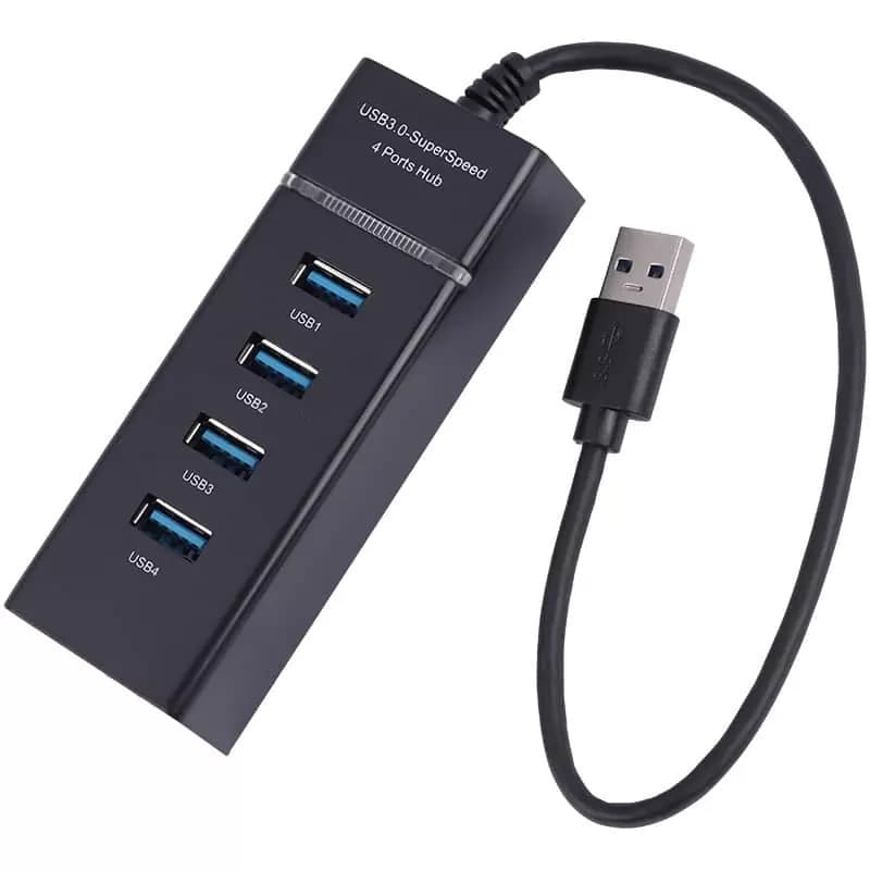 هاب 4 پورت USB3.0 طول 30 سانتی متر مدل 1055 — تصویر ۲