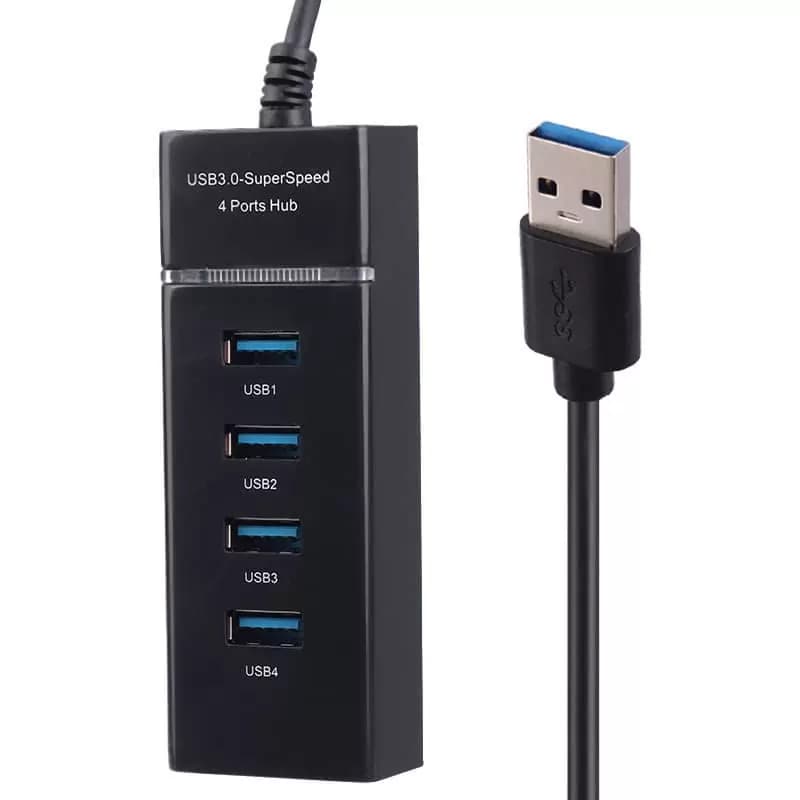 هاب 4 پورت USB3.0 طول 30 سانتی متر مدل 1055