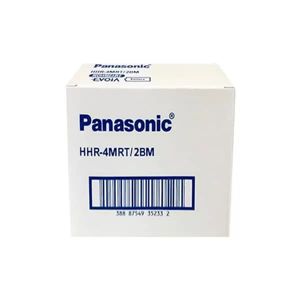 باتری نیم قلمی تلفن بی سیم پاناسونیک مدل HHR830 بسته دو عددی — تصویر ۵