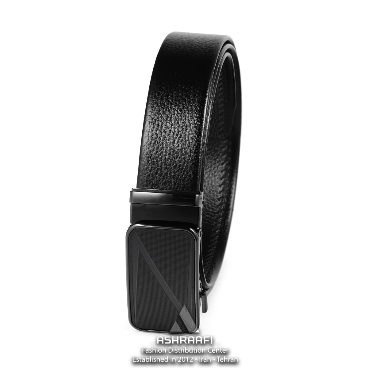 کمربند ریلی مردانه Leather Ratchet Belt BL176
