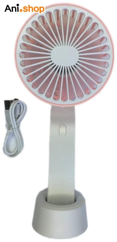 پنکه دستی همراه شارژری با حجم باد بالا مدل HJ-5030-1 — تصویر ۳