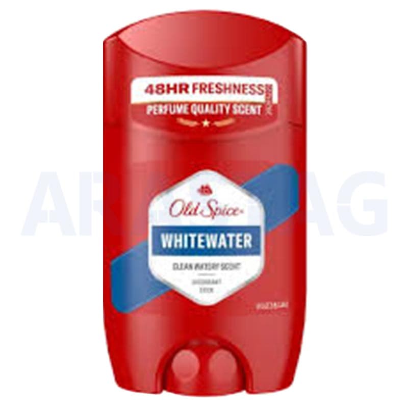 استیک دئودورانت مردانه الد اسپایس مدل WHITE WATER حجم 50 میلی