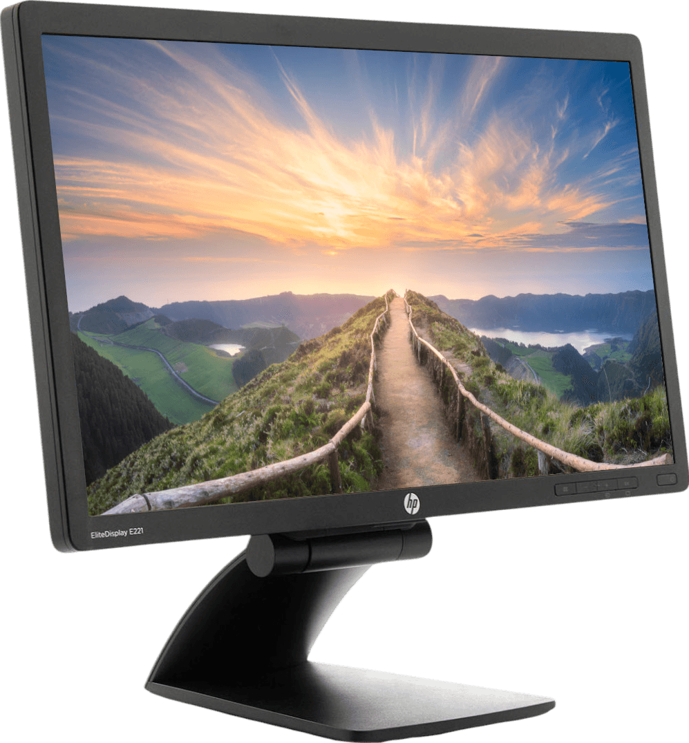 مانیتور استوک HP E221 | مانیتور 22 اینچ Full HD با پایه ارگونومیک — تصویر ۴