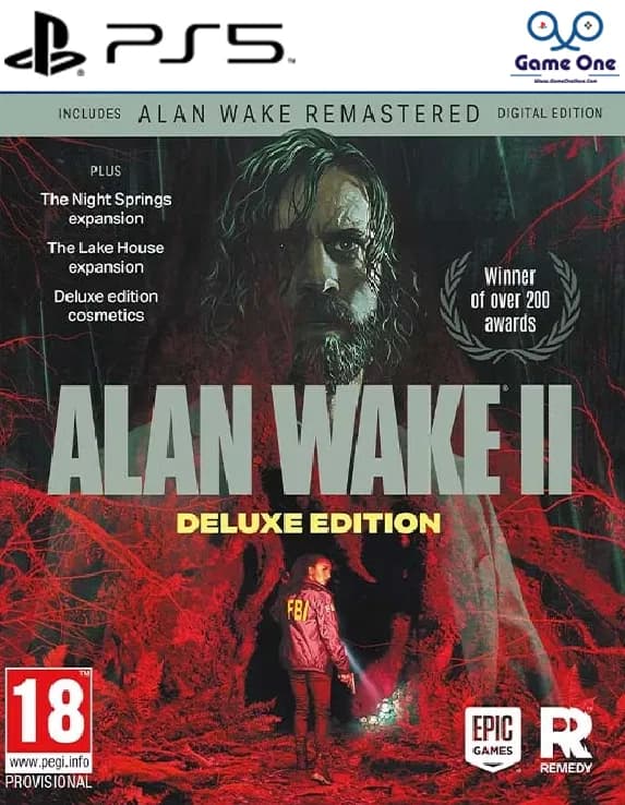 بازی کارکرده Alan Wake 2 نسخه Deluxe Edition برای PS5