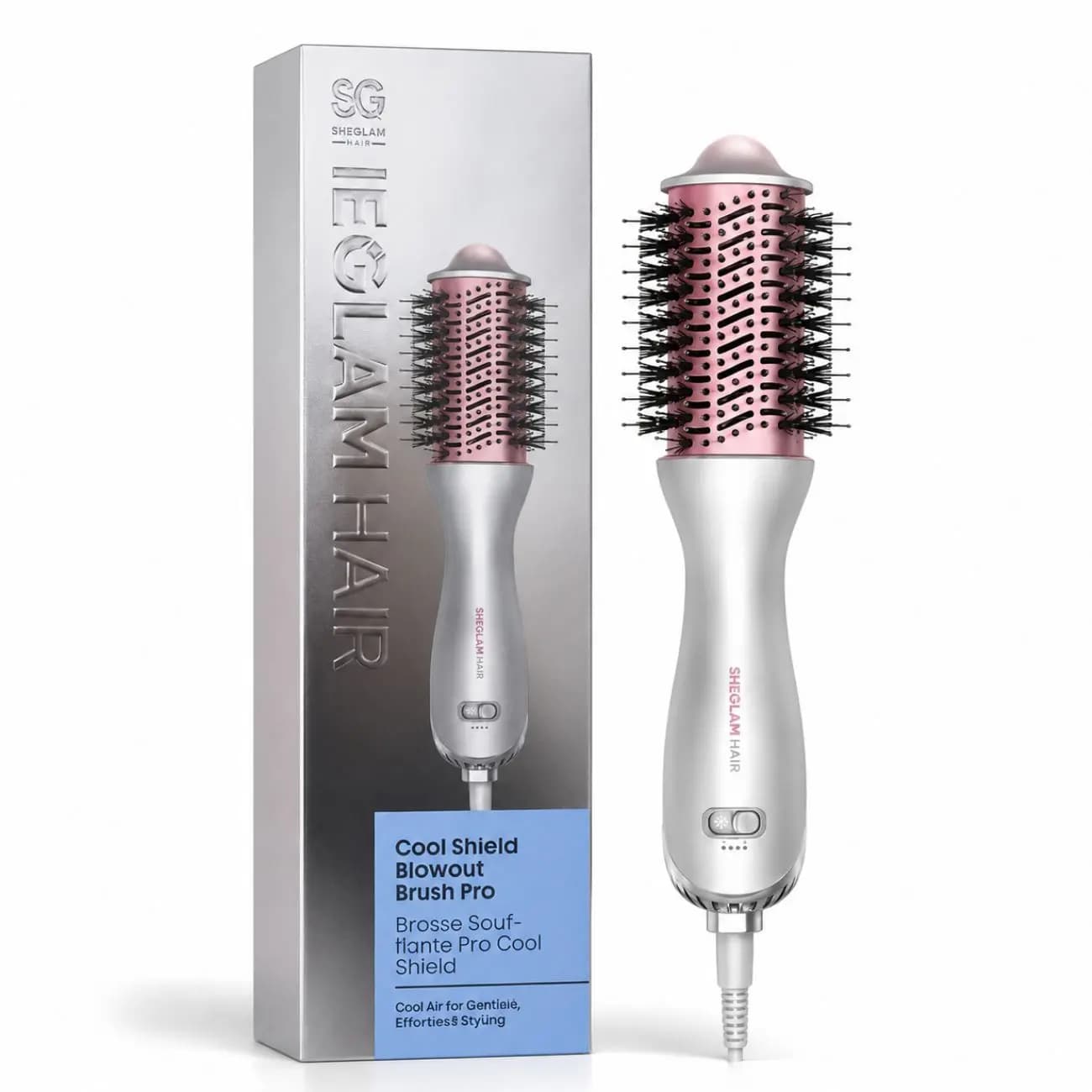سشوار برس دار شیگلم حجم دهنده مو Sheglam Blowout Brush