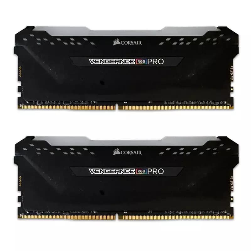 پک رم CORSAIR VENGEANCE PRO 32GB (16×2) DDR4 3200 CL16 استوک در حد نو — تصویر ۷