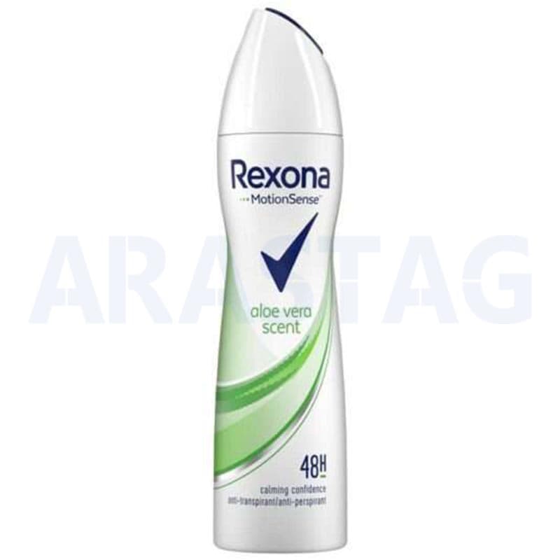 اسپری ضد تعریق زنانه رکسونا ایتالیایی مدل ALOE VERA حجم 200 میلی