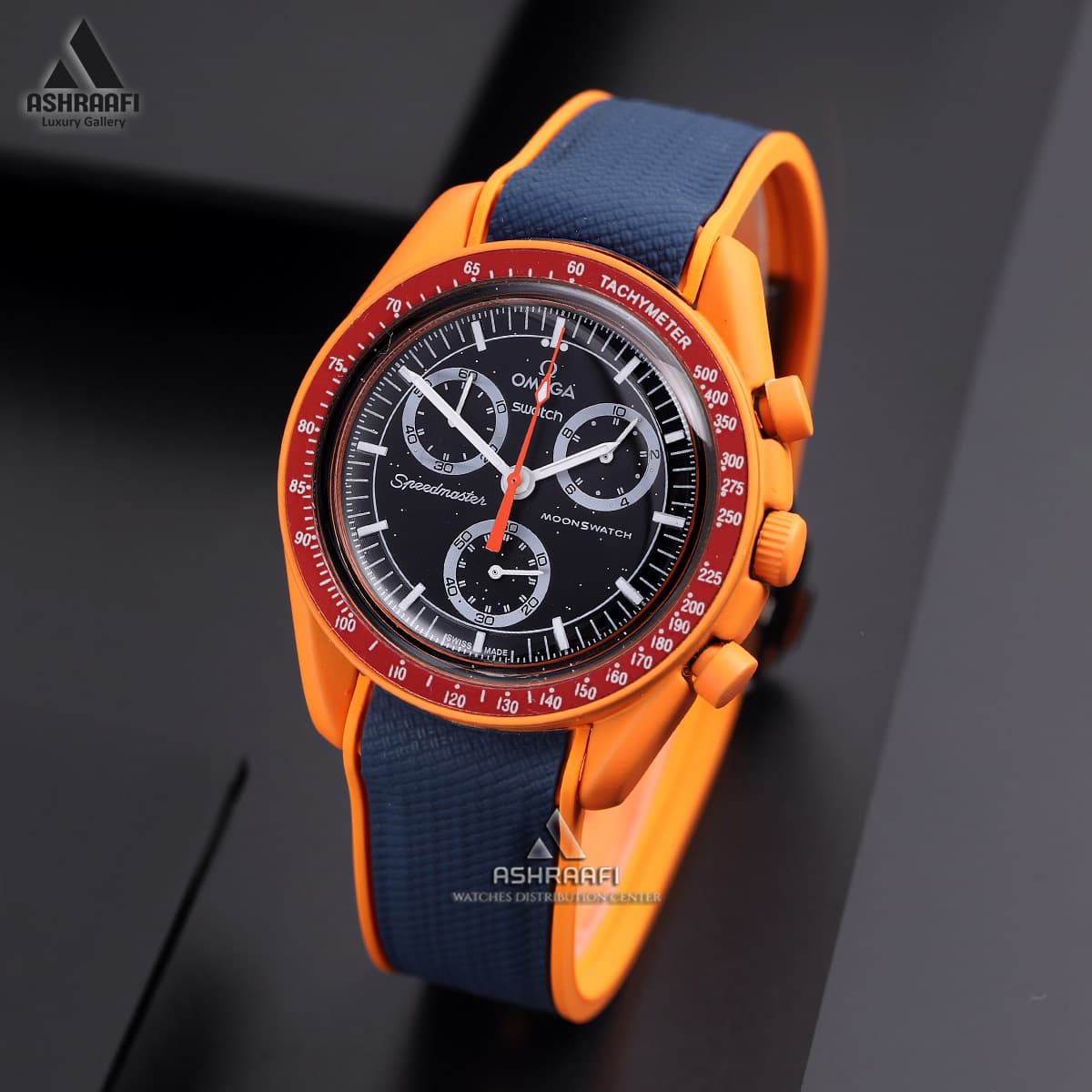 ساعت مچی امگا سواچ Omega x Swatch Speedmaster Earth-02 — تصویر ۲