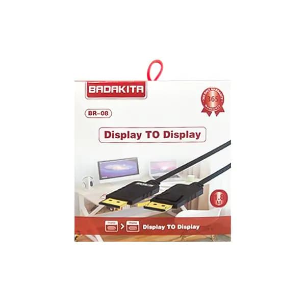 کابل BADAKITA Display مدل BR-08 طول 1.8 متر — تصویر ۴