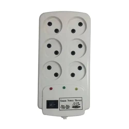 محافظ برق فاراد 6 خانه مدل N/M6 طول 1.37 متر — تصویر ۳