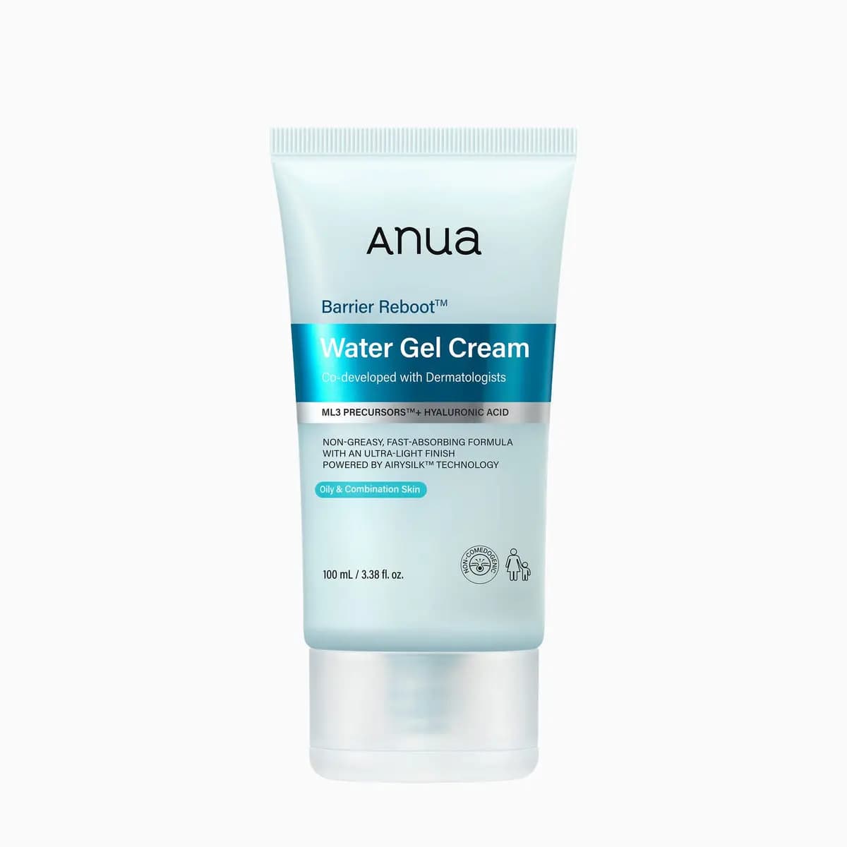 ژل کرم آبرسان آنوا حاوی هیالورونیک اسید Anua Water Gel Cream