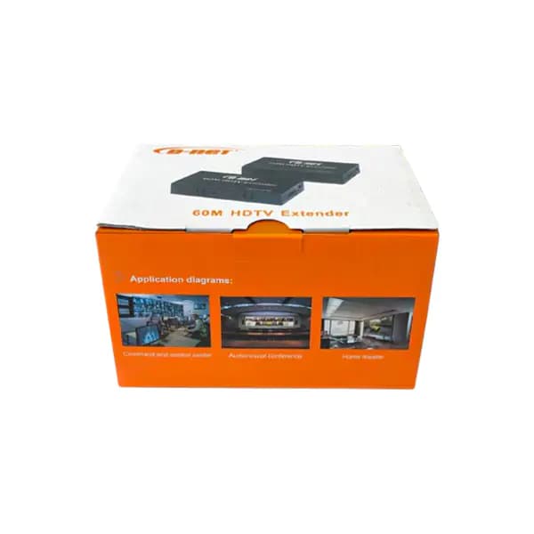 مبدل افزایش طول تحت شبکه HDMI مدل HDTV-60M 1080P — تصویر ۲