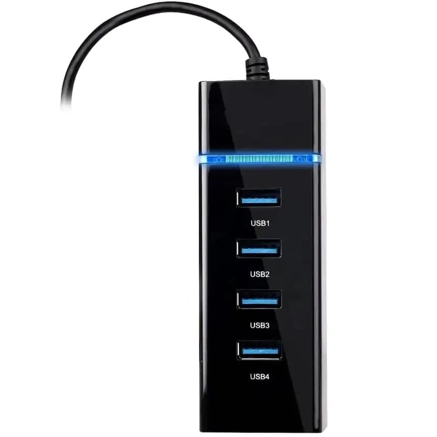 هاب 4 پورت USB3.0 طول 1.2 متر مدل 1067 — تصویر ۴