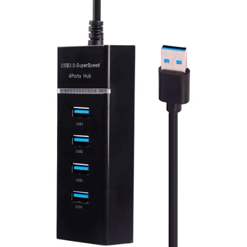 هاب 4 پورت USB3.0 طول 1.2 متر مدل 1067 — تصویر ۲