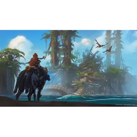 بازی کارکرده Horizon Forbidden West برای PS4 — تصویر ۵