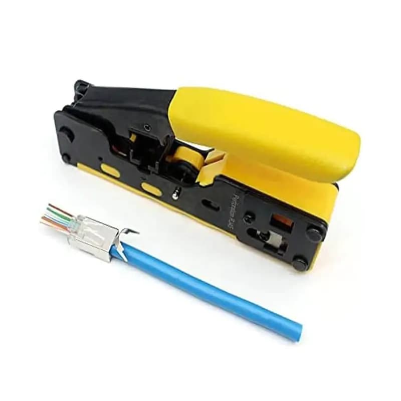 آچار شبکه میان گذر دی نت SNAPPLUG Open End مدل HT-718 CAT 7 — تصویر ۳