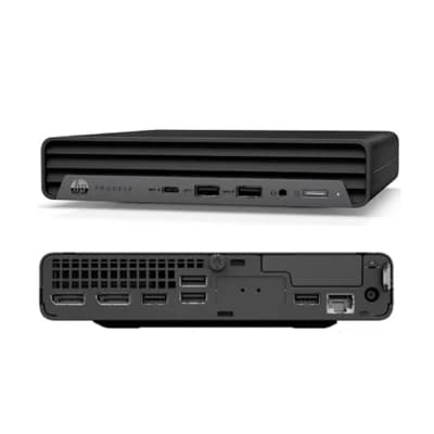 کیس استوک کامپیوتر HP ELITEDESK G6 600/800 Tiny – پردازنده Core i5 10، رم 16GB — تصویر ۳