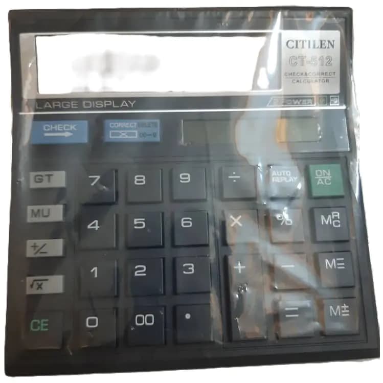 ماشین حساب فلورا CT-512G — تصویر ۴