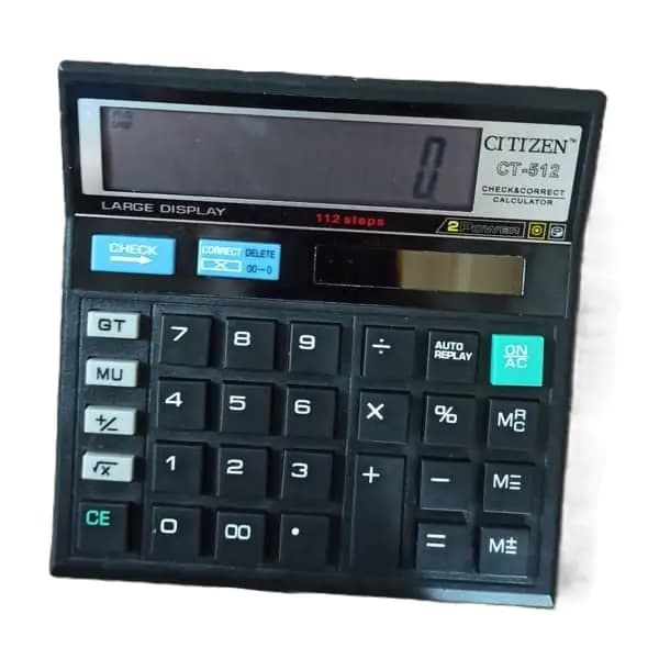ماشین حساب فلورا CT-512G — تصویر ۳