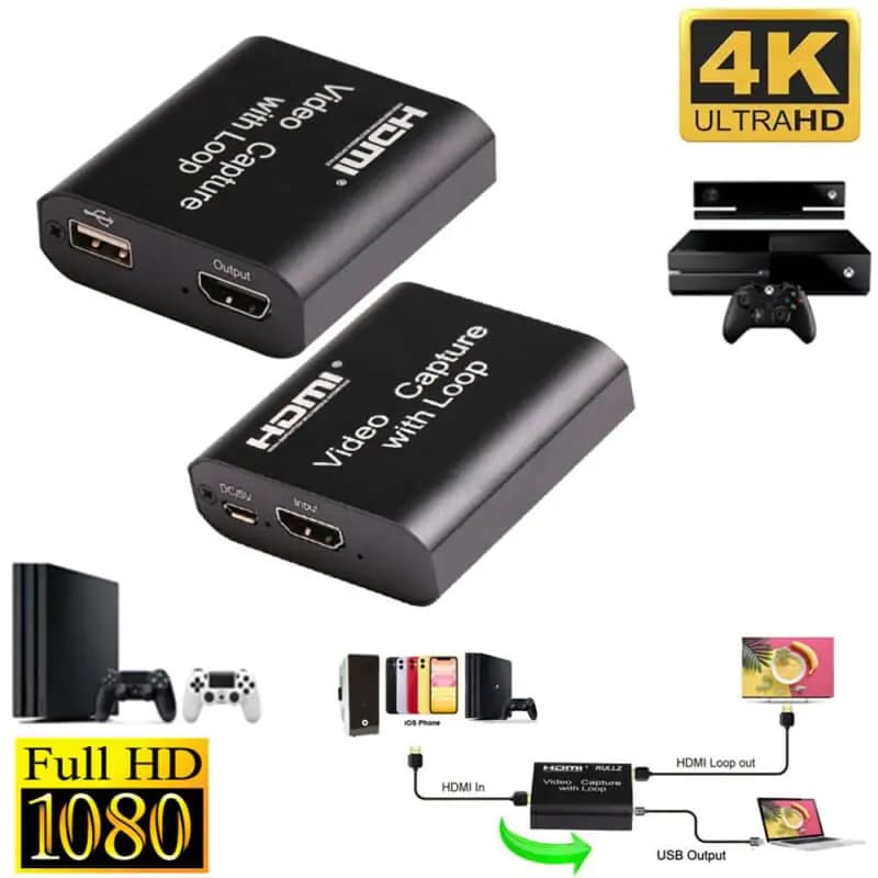 کارت کپچر HDMI 4K مدل Loop Out — تصویر ۳