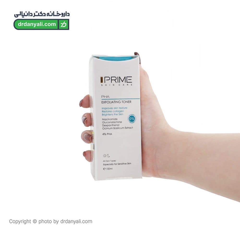 تونر لایه بردار %4 PHA پرایم 100 میل — تصویر ۲