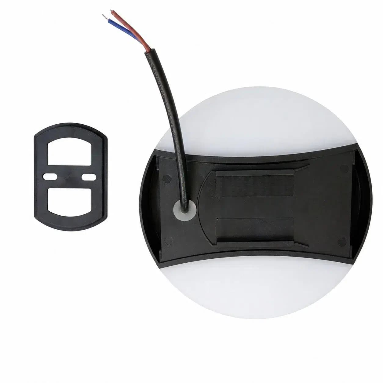 چراغ دکوراتیو دیواری 12 وات LED طرح هلال | نور دوطرفه بالا و پایین — تصویر ۳