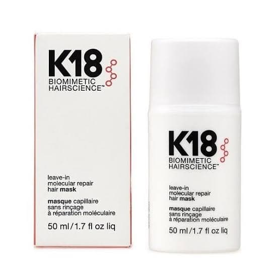 ماسک مو ترمیم کننده کی 18 بعد از حمام K18 Hair Leave-in Repair Mask