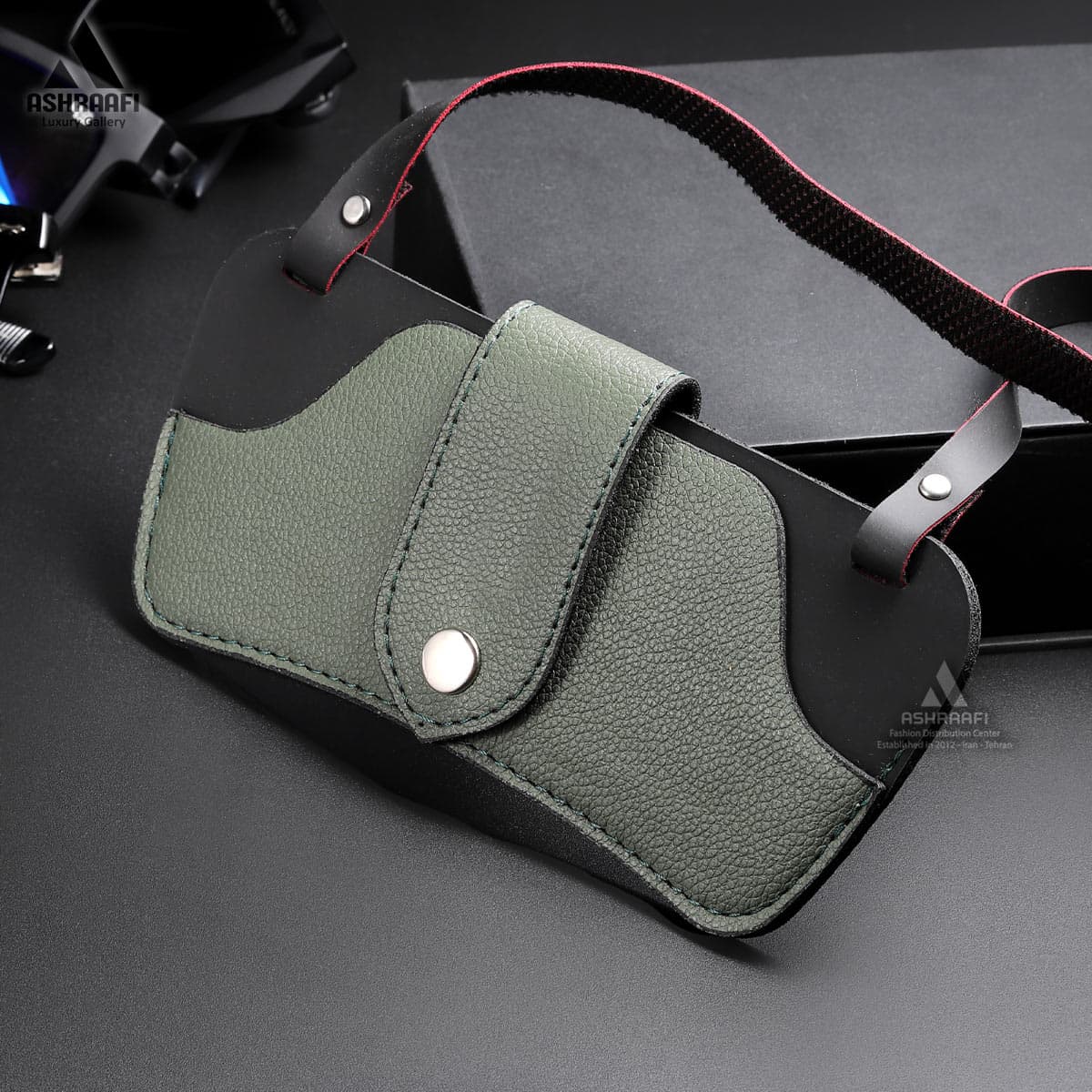 کیف عینک بند دار Glasses Case Portable 01 — تصویر ۴