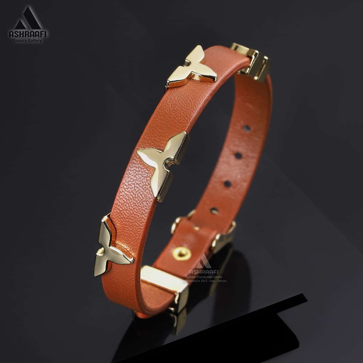 دستبند چرمی لویی ویتون Louis Vuitton Bracelet 01 — تصویر ۲