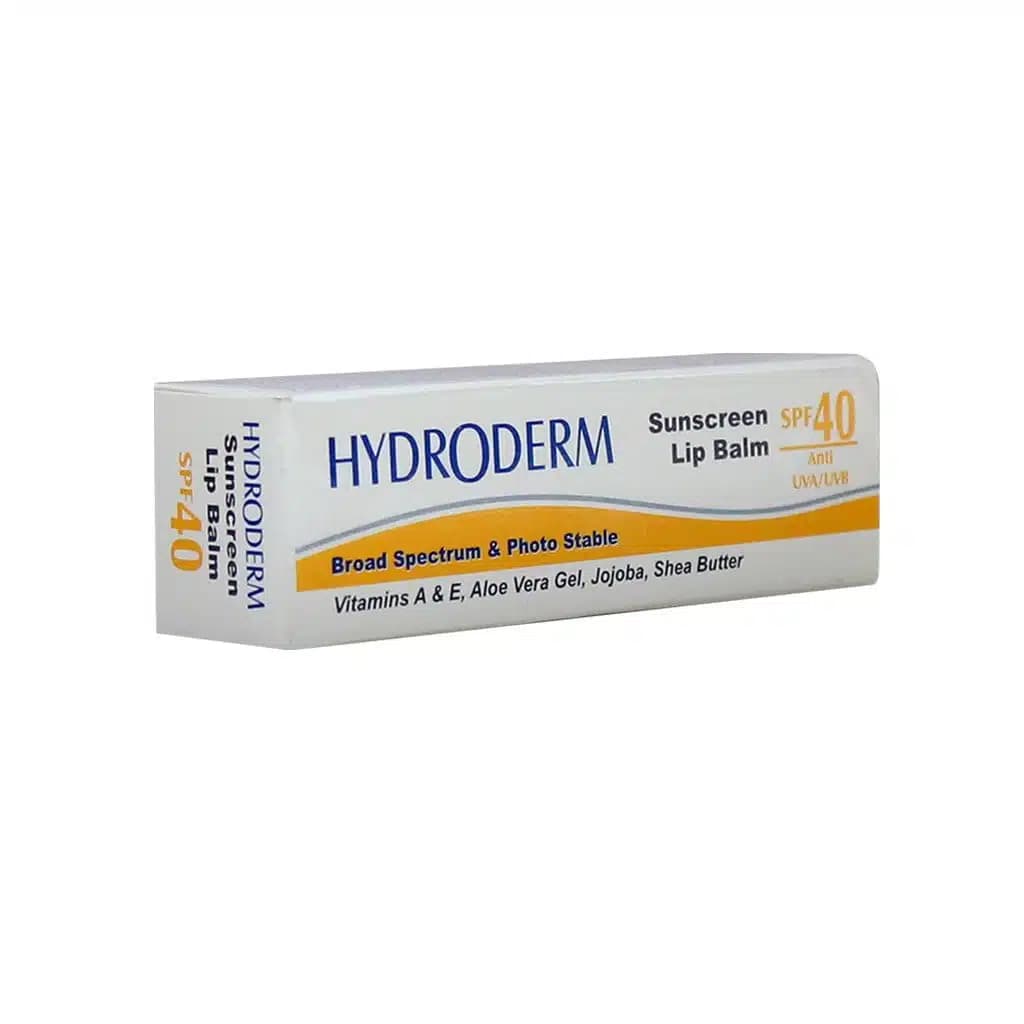 بالم لب ضدآفتاب هیدرودرم SPF40 حجم 4.5 گرم