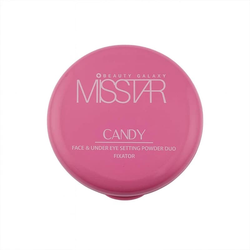 پودر تثبیت‌کننده آرایش صورت میستار مدل Candy وزن 10 گرم — تصویر ۳