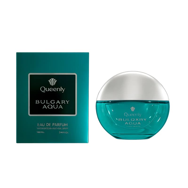 ادو پرفیوم مردانه کویین لی مدل BULGRY AQUA حجم 100 میل — تصویر ۲